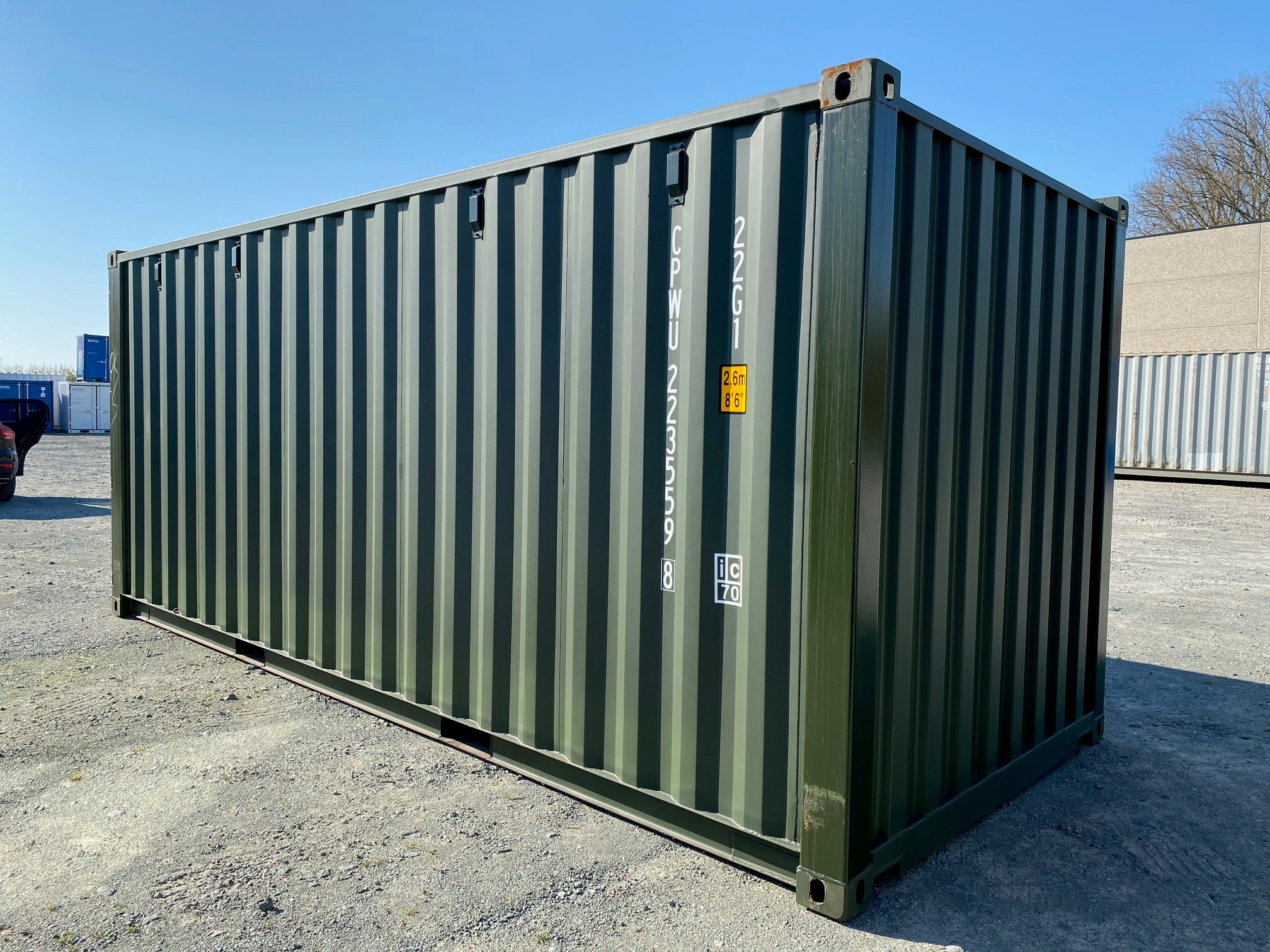 Gebrauchter 20-Fuß-Container +