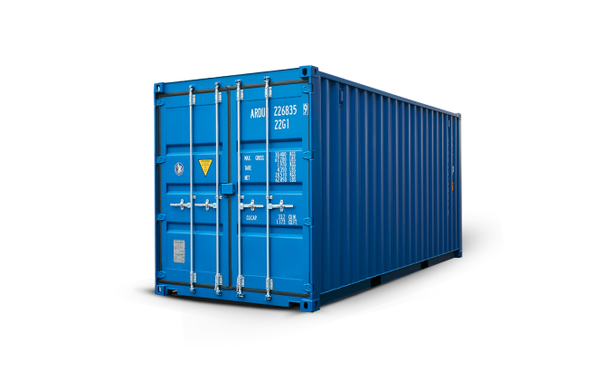 Container de 20 Fuß standard