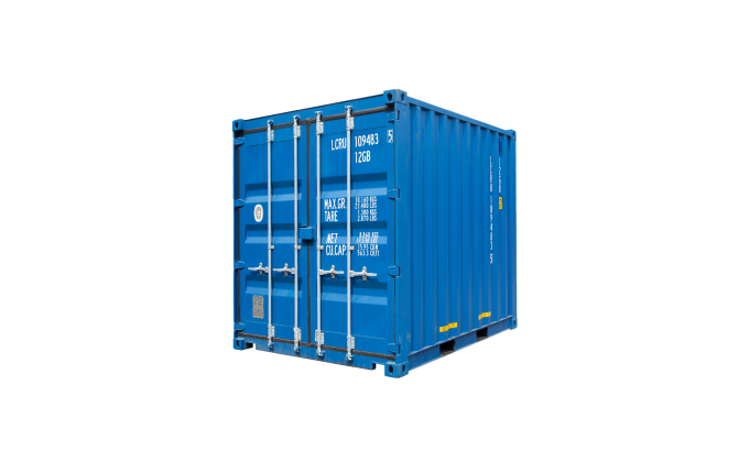 Container de 10 Fuß standard