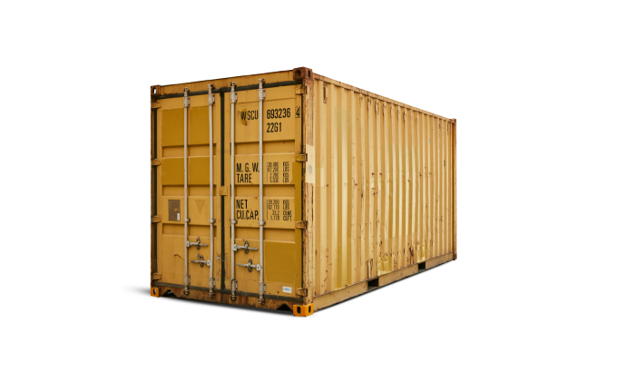 Container de 20 Fuß standard
