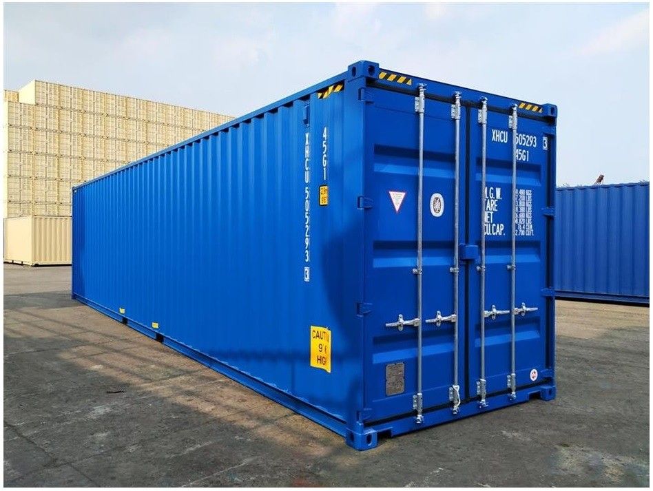 Container de 40 Fuß high cube