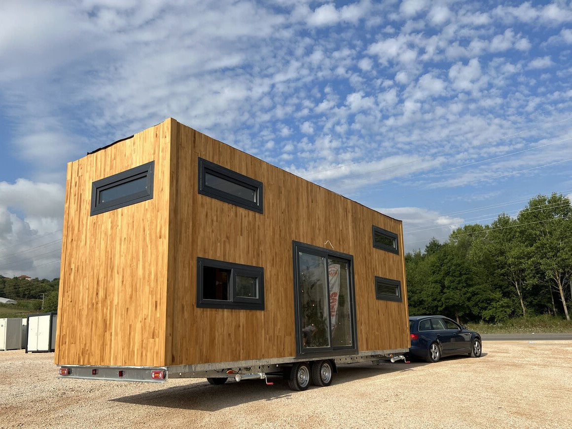Container habitable T2 Tiny house avec roues neuf