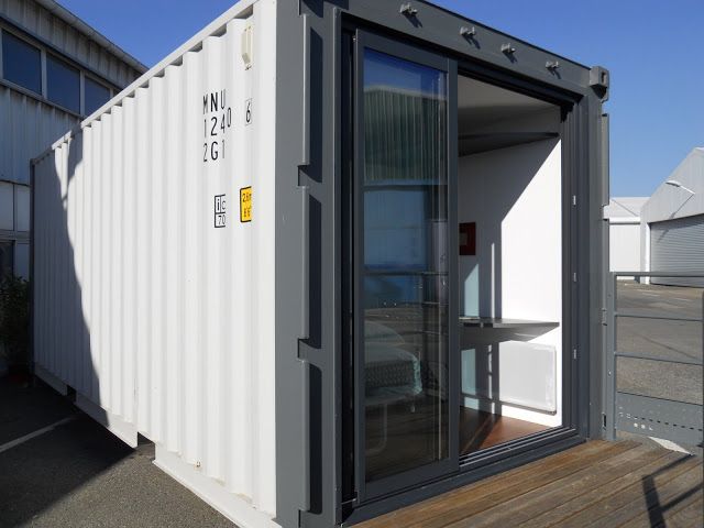 20-Fuß-Container T0 bewohnbar 13 m²